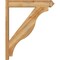 Ekena Millwork Funston Arts & Crafts Rough Sawn Outlooker, Western Red Cedar, 6"W x 30"D x 36"H OUT06X30X36FST03RWR - alternate 2